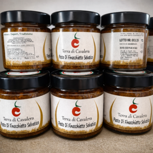 Vasetto di Pesto di Finocchietto Selvatico Terra di Cavalera da 200 g